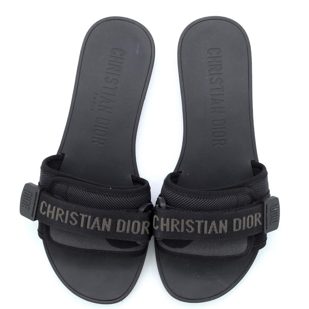 CHRISTIAN DIOR REVOLUTION SLIDES AUTHENTIC 39